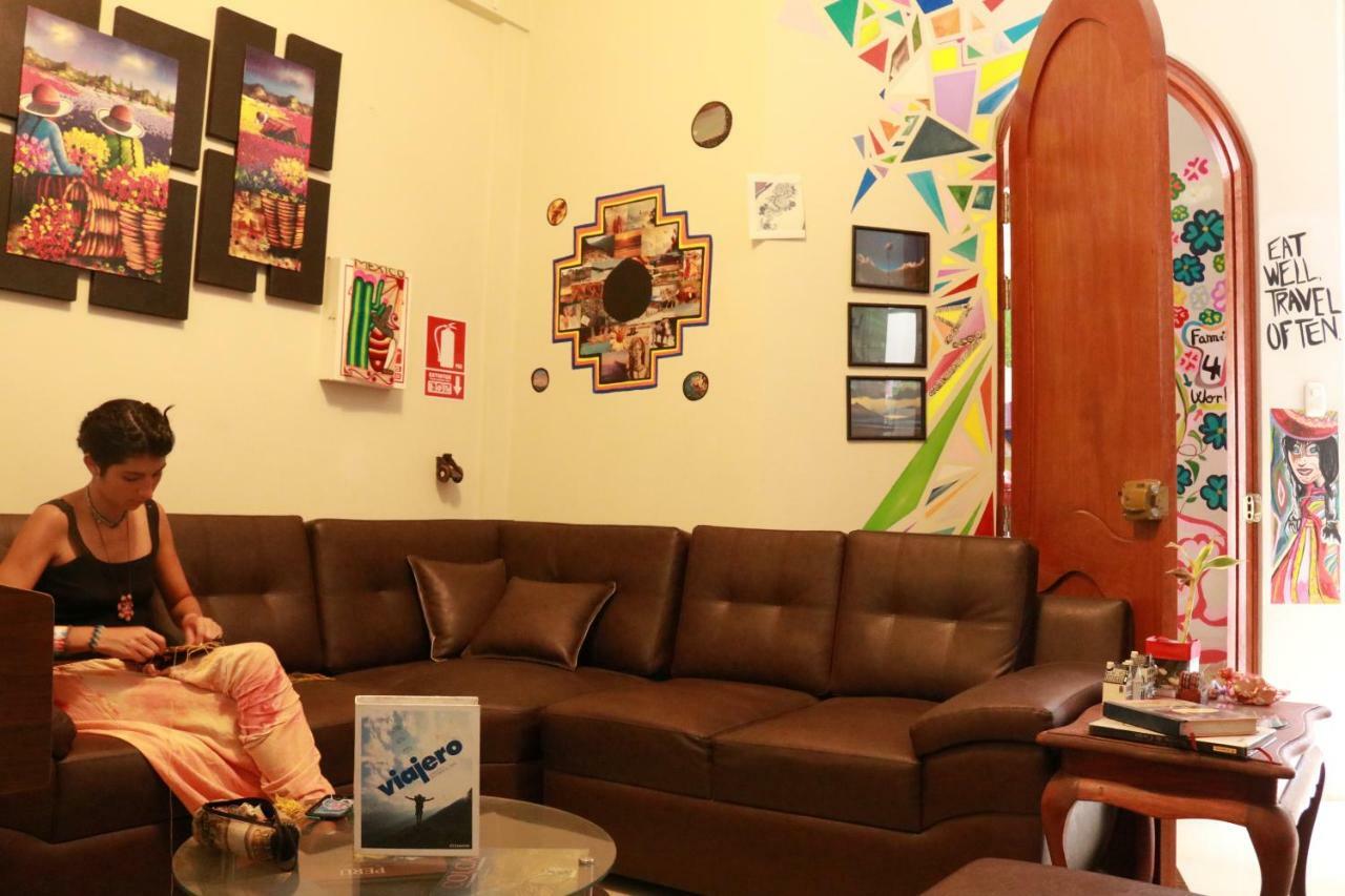 Tierras Viajeras Hostel Cultural Lima Buitenkant foto